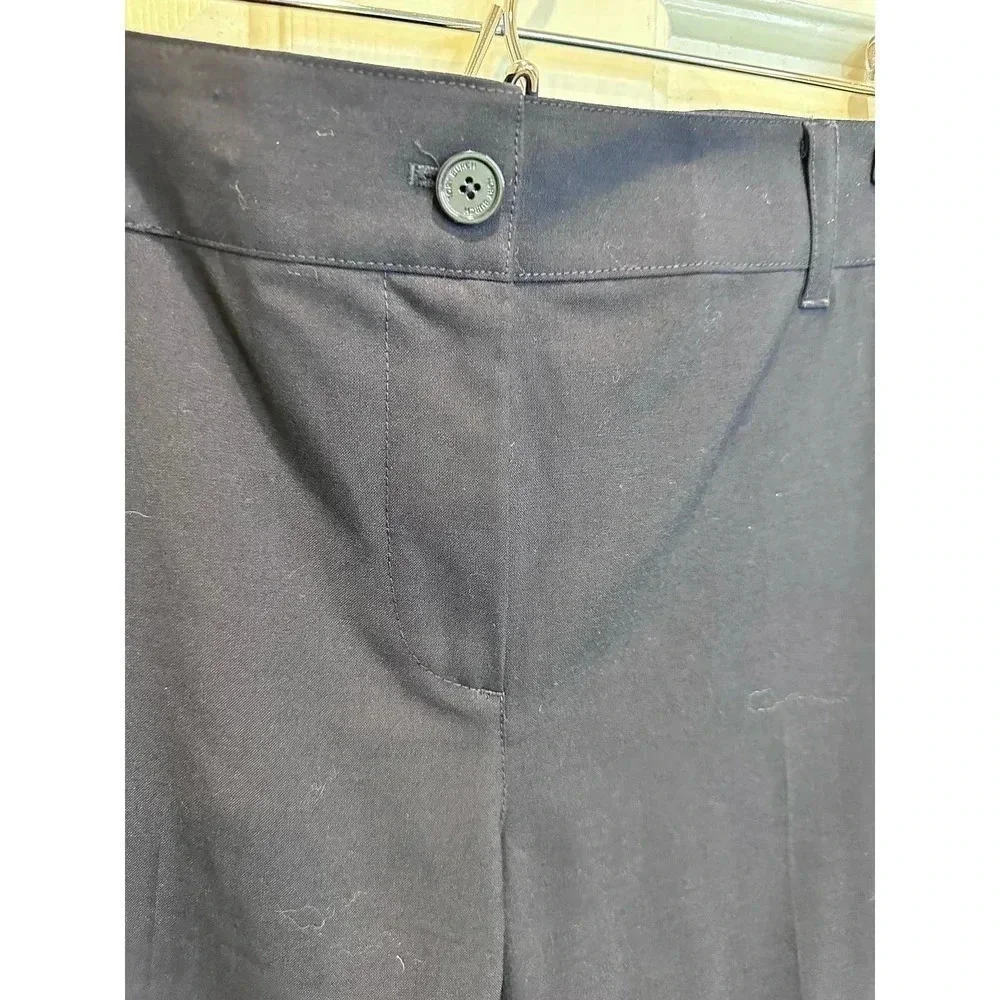 Tory Burch Women's Navy Blue Straight Leg Dress Pant Size 10